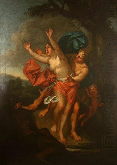 Carl Christian Klass Apollo and Daphne oil painting picture